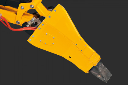 Kruszarka chroniona przed wysoką temperaturą