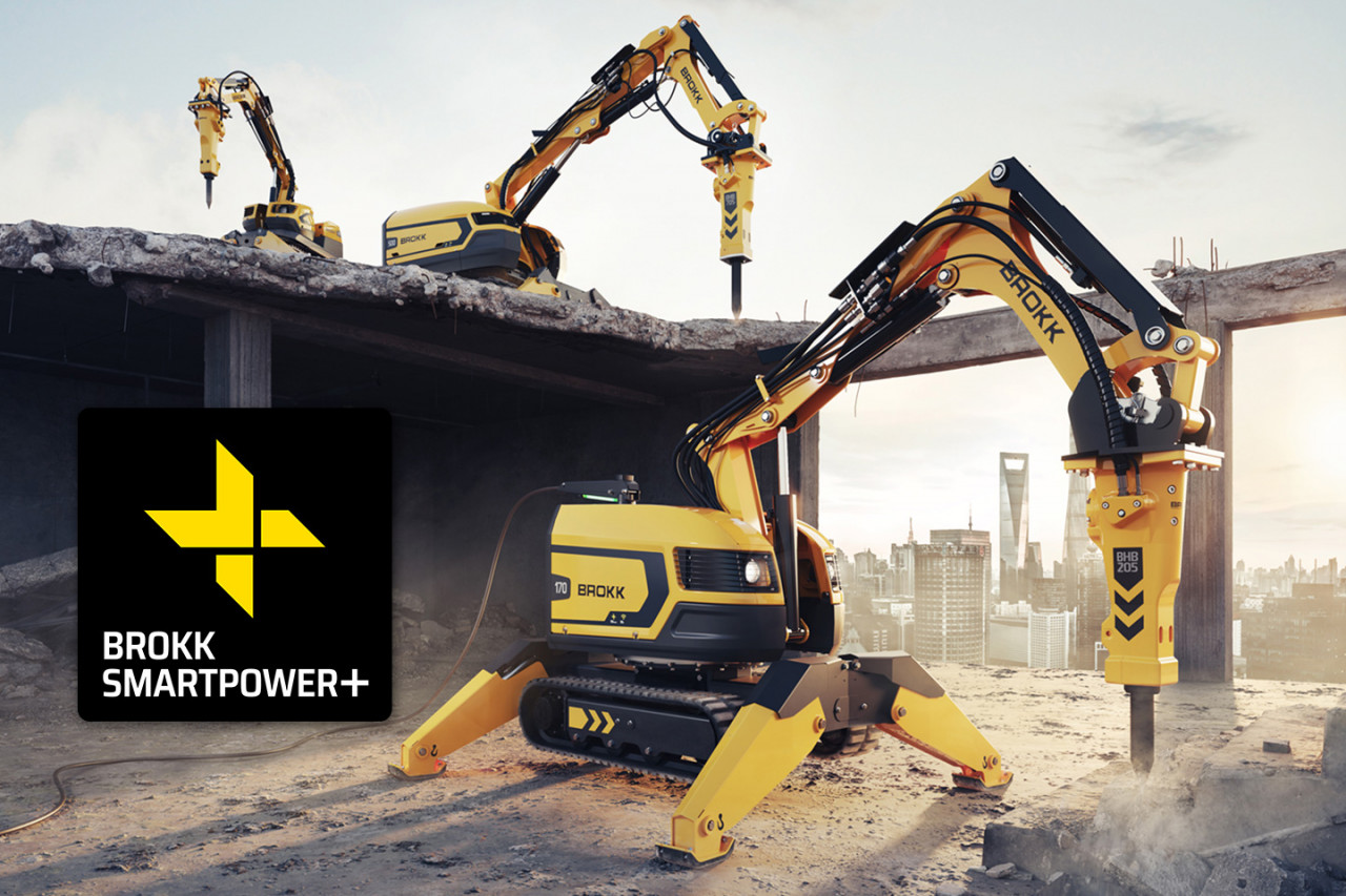 Brokk SmartPower+: Nästa Nivå inom Rivningsteknik