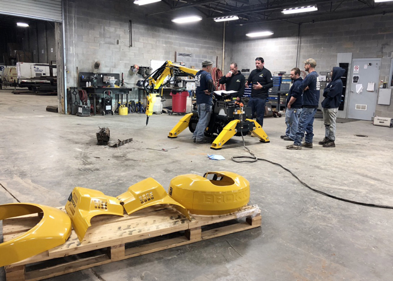 Brokk Offers In-Depth Training Program to Maximize Jobsite Safety & Productivity