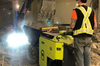 Brokk Inc. named dealer for Ecovolve electric dumpers